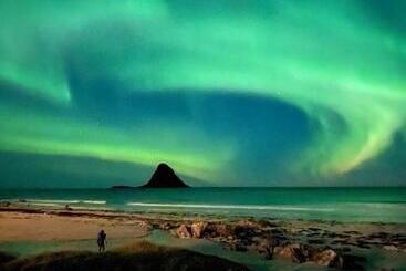 ペンション Midnattsol Rom Og Hytter