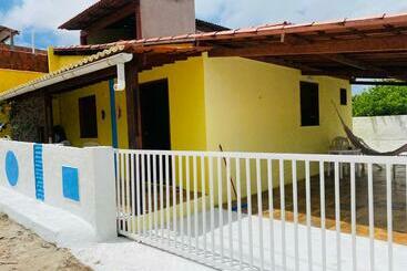 Пансион Casinha Na Praia Do Guajiru