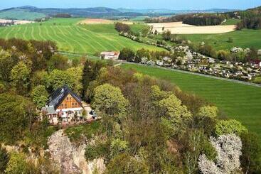 펜션 Berggasthof Koitsche Im Naturpark Zittauer Gebirge