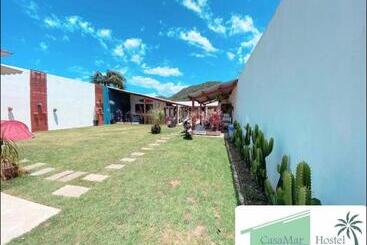پانسیون Casamar Hostel E Camping Guarujá