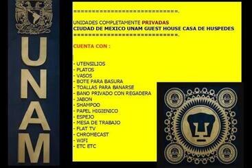 펜션 Ciudad De Mexico Unam Guest House Casa De Huespedes