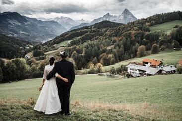 ホテル Bauernhof Vorderstiedler