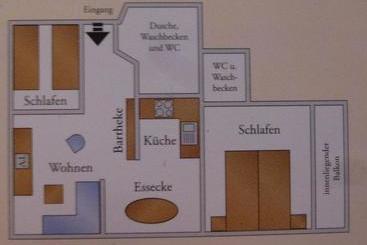 پانسیون Ferienwohnungen Schäferhaus, Incl Meinecardplus