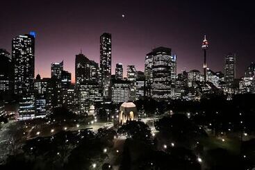 여관 Sydney Hyde Park Paxsafe Apartments