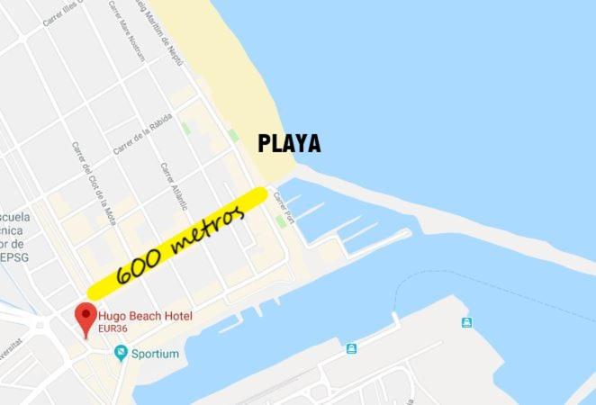 בית מלון כפרי Hugo Beach