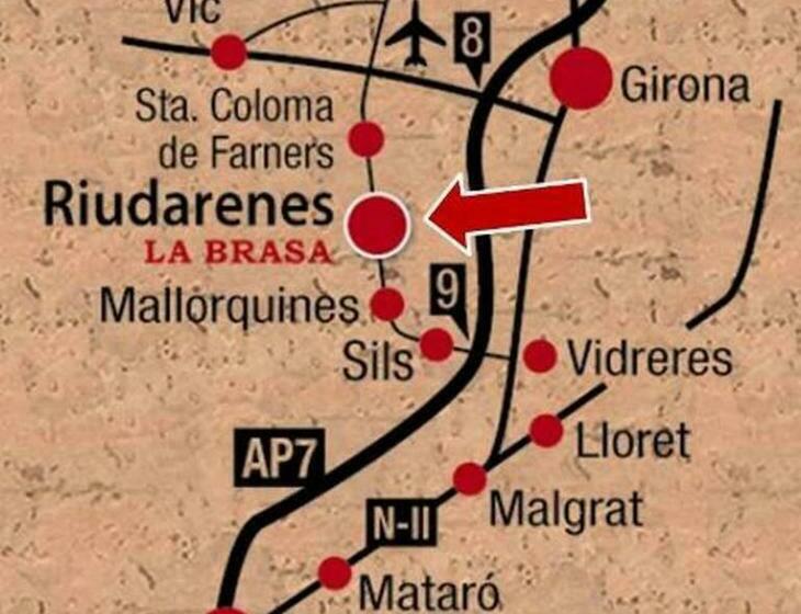 Отель La Brasa De Riudarenes