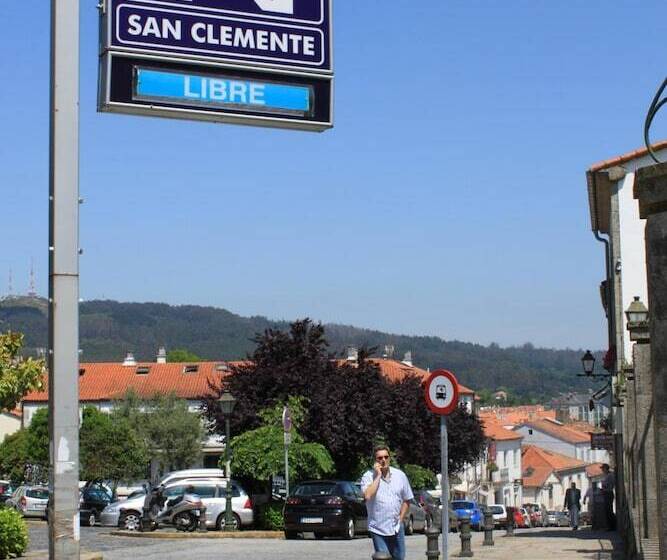 호텔 San Clemente By Pousadas De Compostela