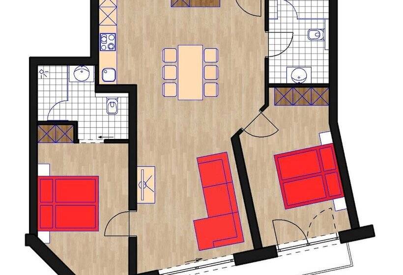 호텔 Alpenparks Chalet & Apartment Alpina Seefeld