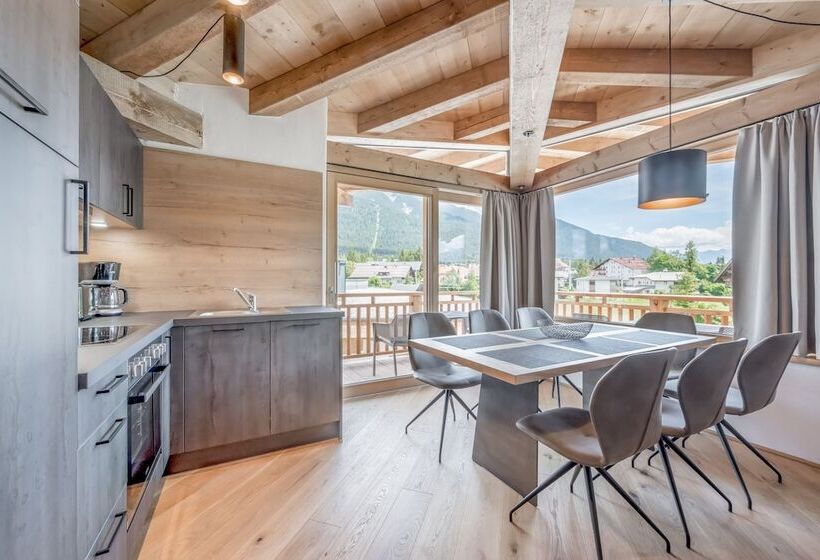 호텔 Alpenparks Chalet & Apartment Alpina Seefeld