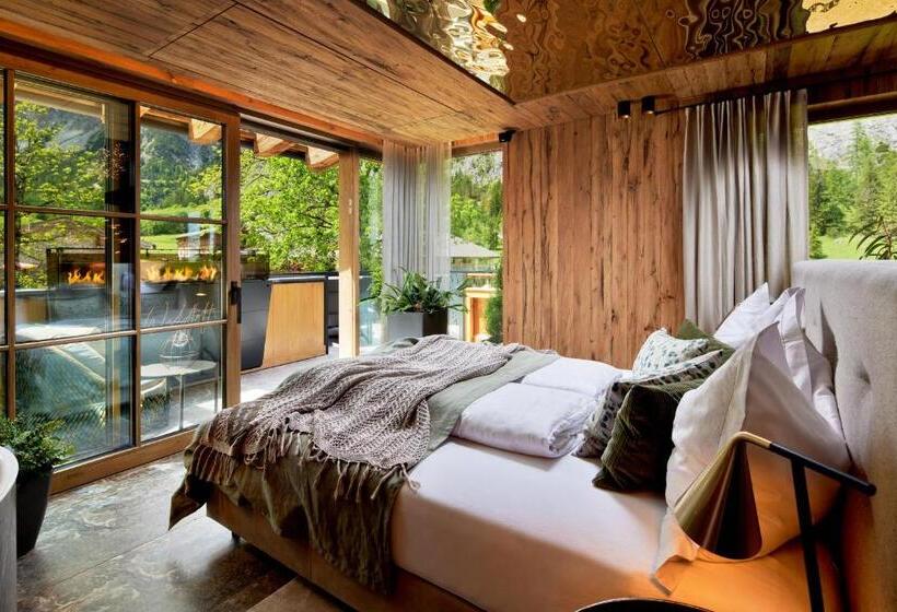 בית מלון כפרי Gramai Alm Alpengenuss & Natur Spa