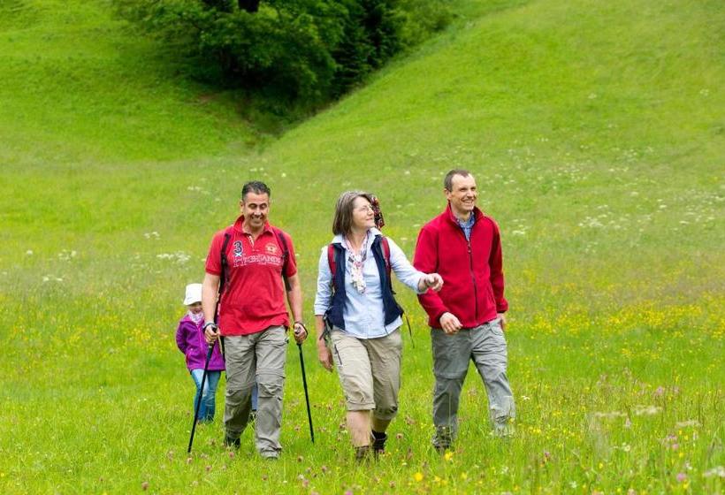 ホテル Der Kleinwalsertaler Rosenhof