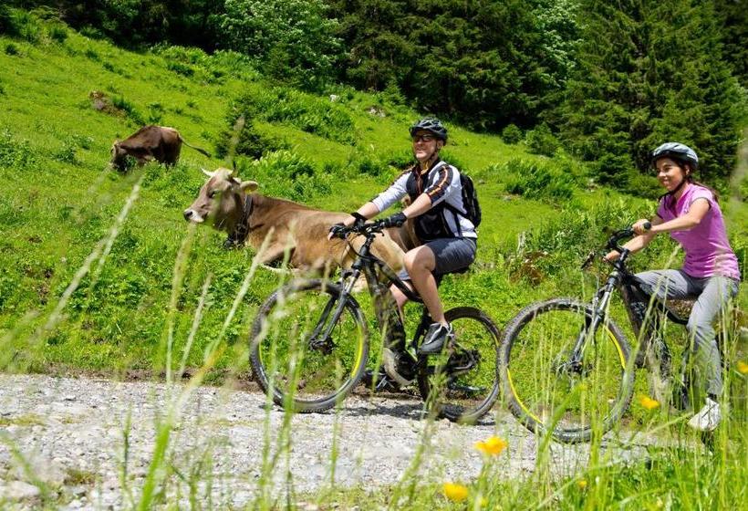 ホテル Der Kleinwalsertaler Rosenhof