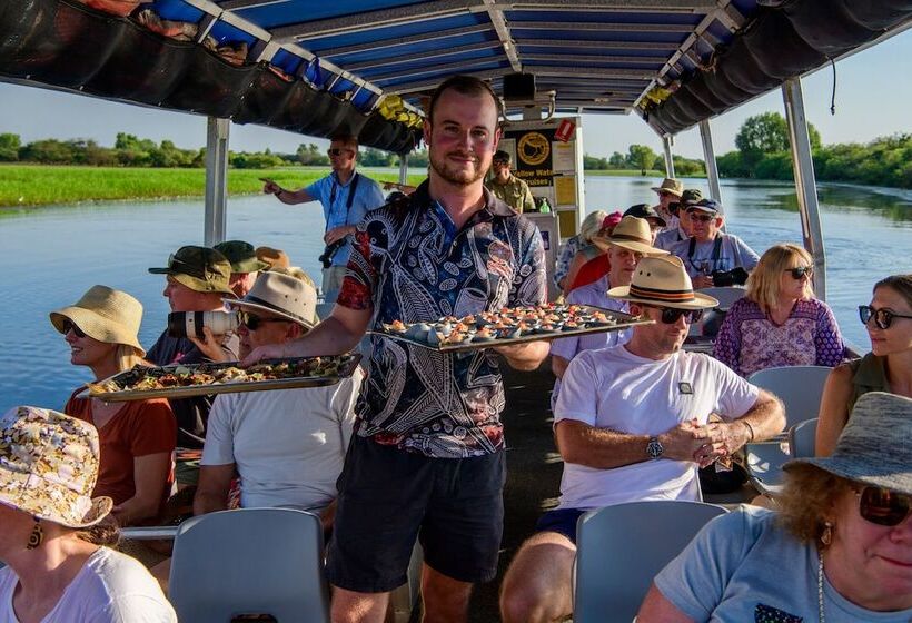 בית מלון כפרי Cooinda Lodge Kakadu