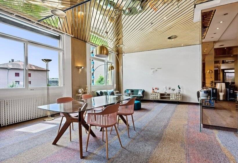 Hotel Becozy Au Parc Retro Edition Self Check In Rooms & Studios Fribourg