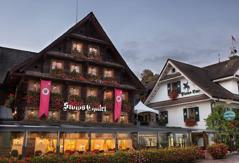 Swiss Chalet Merlischachen   Historik Chalet Hotel Lodge