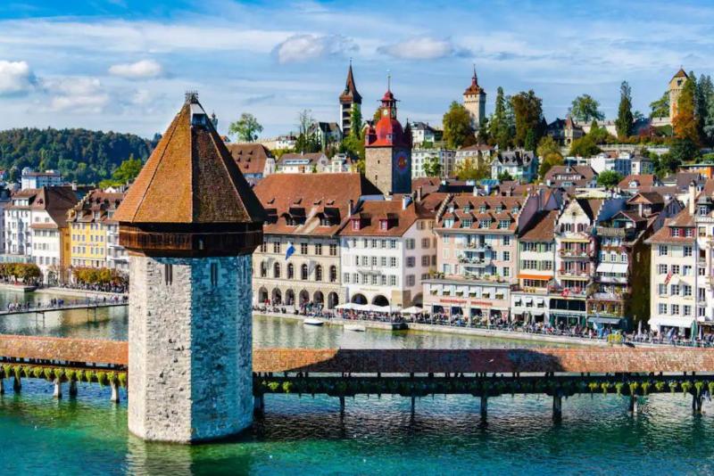 בית מלון כפרי Mandarin Oriental Palace, Luzern