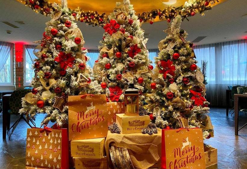 酒店 Restaurant La Porte D Octodure