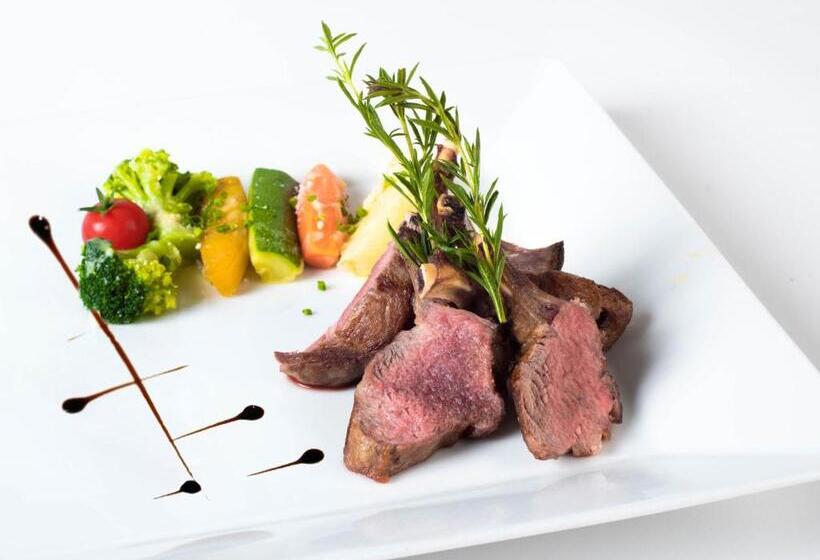 酒店 Restaurant La Porte D Octodure