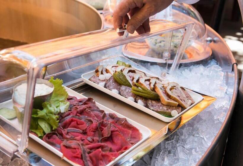 酒店 Restaurant La Porte D Octodure