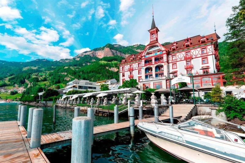 酒店 Vitznauerhof Lifestyle Hideaway At Lake Lucerne