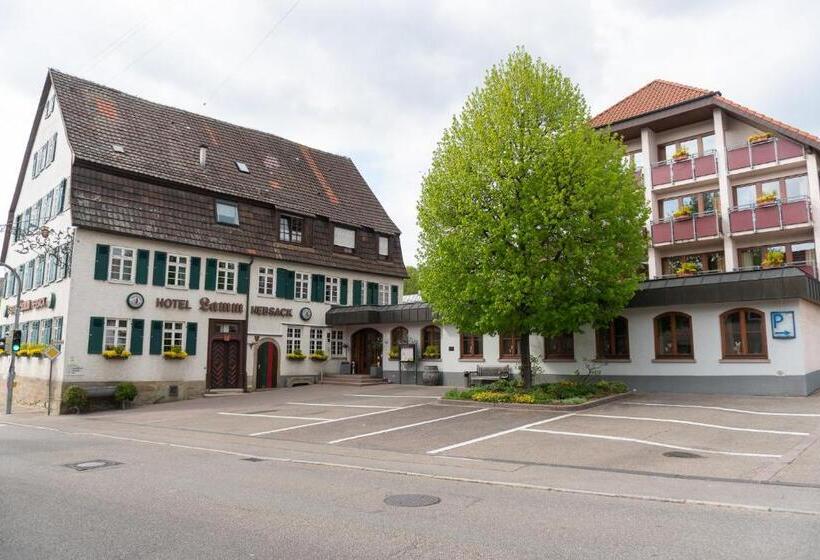 בית מלון כפרי Restaurant Lamm Hebsack