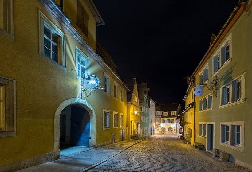 Historik Hotel Goldener Hirsch Rothenburg