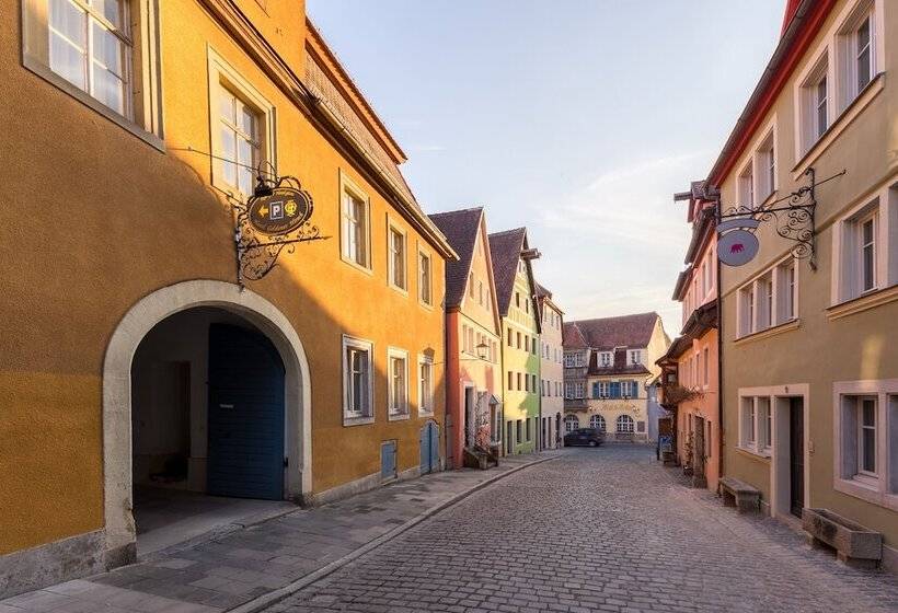 Historik Hotel Goldener Hirsch Rothenburg