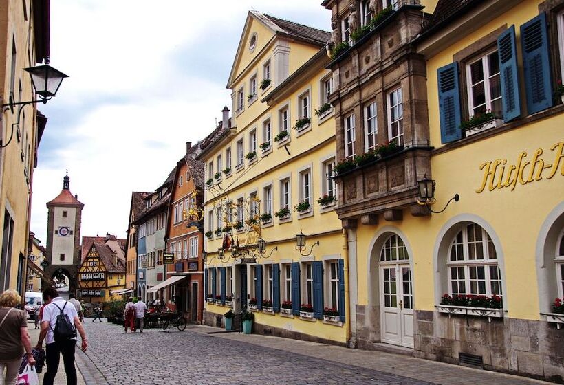 Historik Hotel Goldener Hirsch Rothenburg
