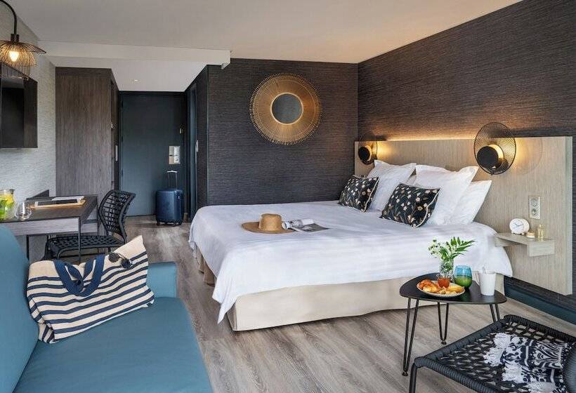 호텔 Hôtel Valdys Thalasso & Spa   Les Pins