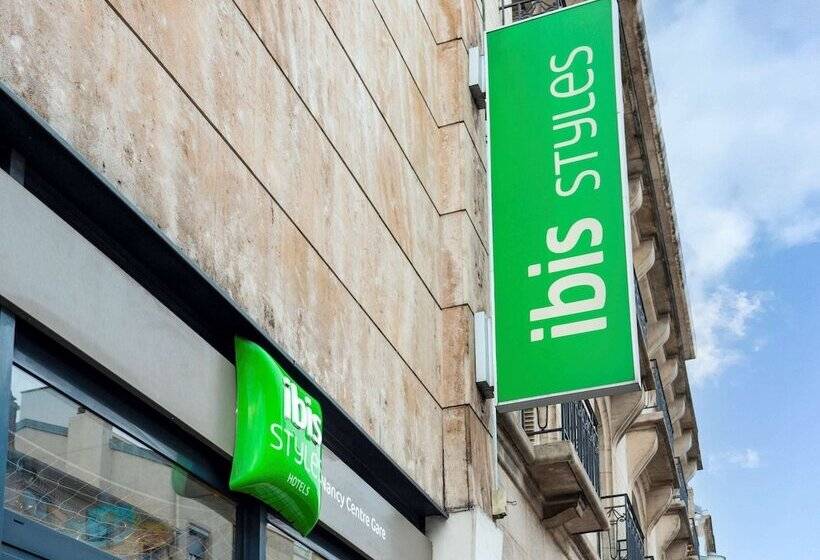 Отель Ibis Styles Nancy Centre Gare