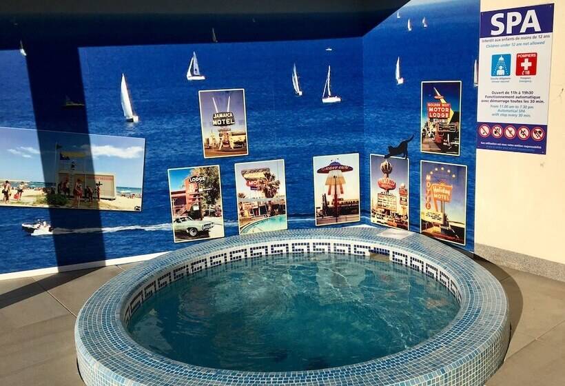 فندق على الطريق Amerique Hotel Palavas   Piscine   Plage