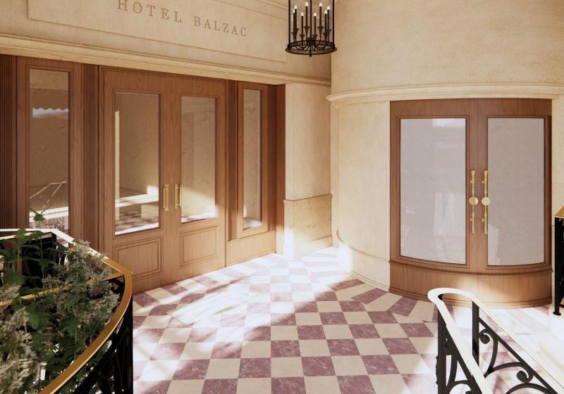 ホテル Hôtel Balzac Paris & Spa Ikoï