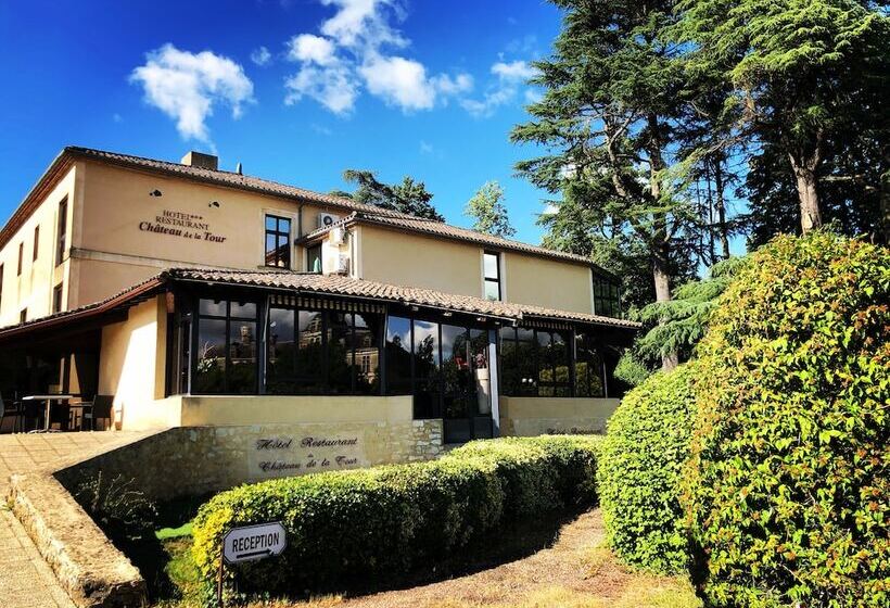 酒店 Hôtel Restaurant Du Château De La Tour