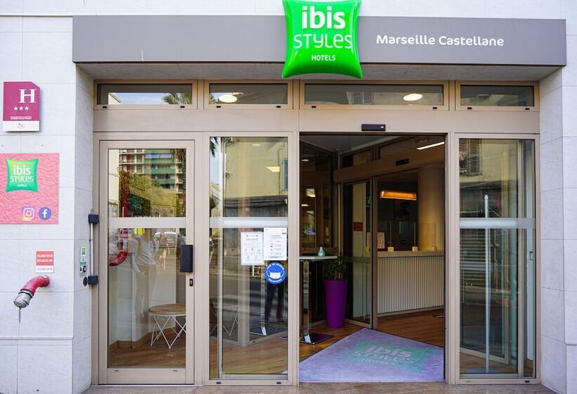 酒店 Ibis Styles Marseille Centre Prado Place Castellane