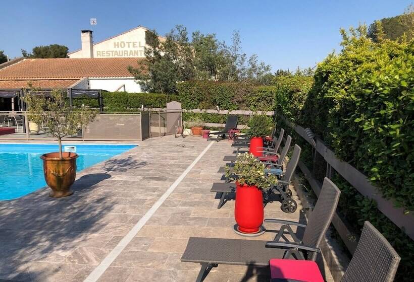 בית מלון כפרי Logis Hôtel Restaurant Les Aubuns