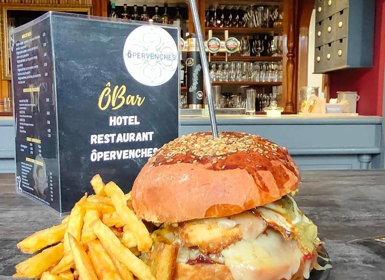 Отель Hôtel Spa & Restaurant ô Pervenches