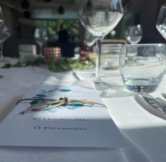 Отель Hôtel Spa & Restaurant ô Pervenches