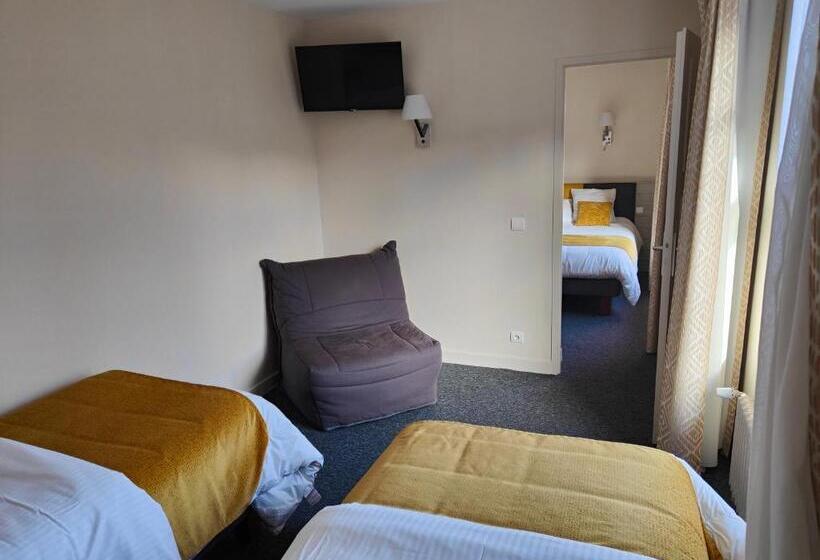 Отель Hôtel Spa & Restaurant ô Pervenches