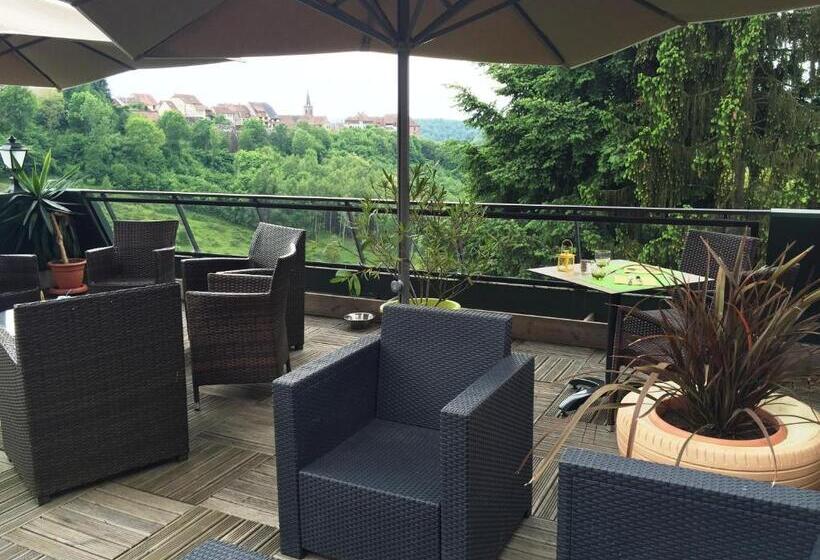 فندق Restaurant Aux Trois Roses