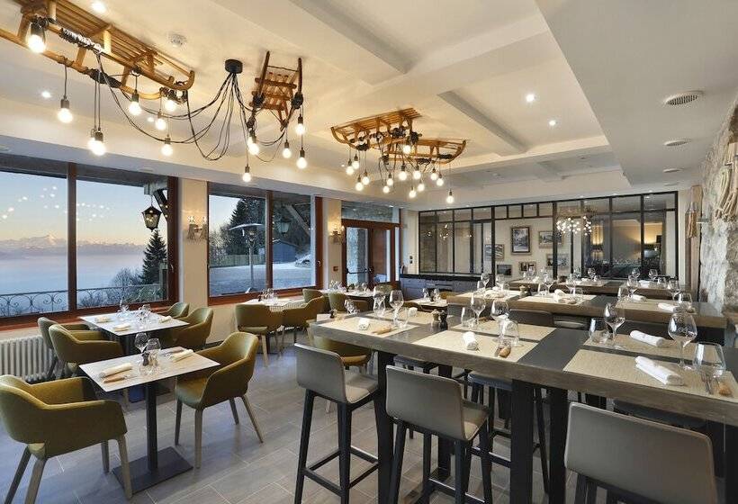 ホテル Chalet Hôtel La Mainaz Restaurant & Resort
