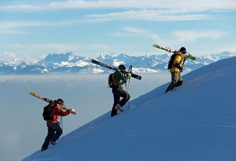 ホテル Chalet Hôtel La Mainaz Restaurant & Resort