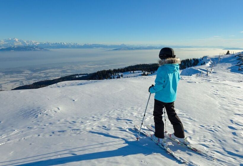 ホテル Chalet Hôtel La Mainaz Restaurant & Resort