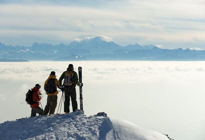 ホテル Chalet Hôtel La Mainaz Restaurant & Resort