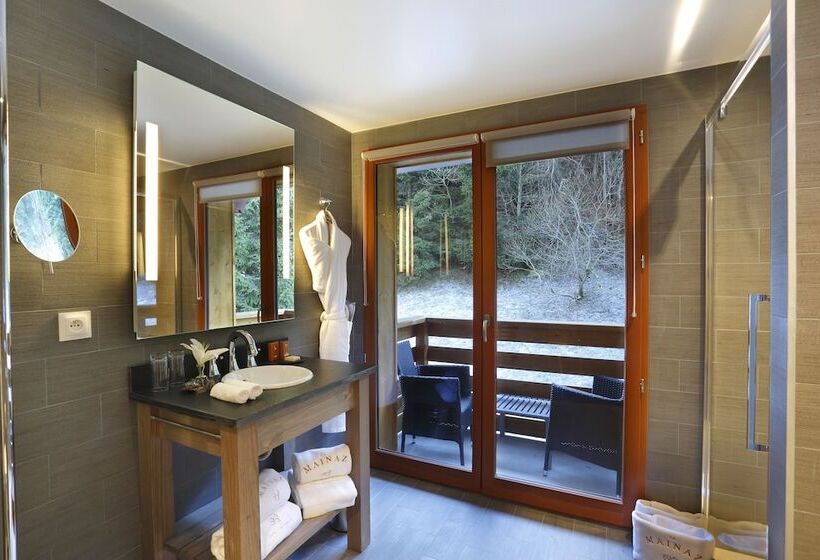 ホテル Chalet Hôtel La Mainaz Restaurant & Resort