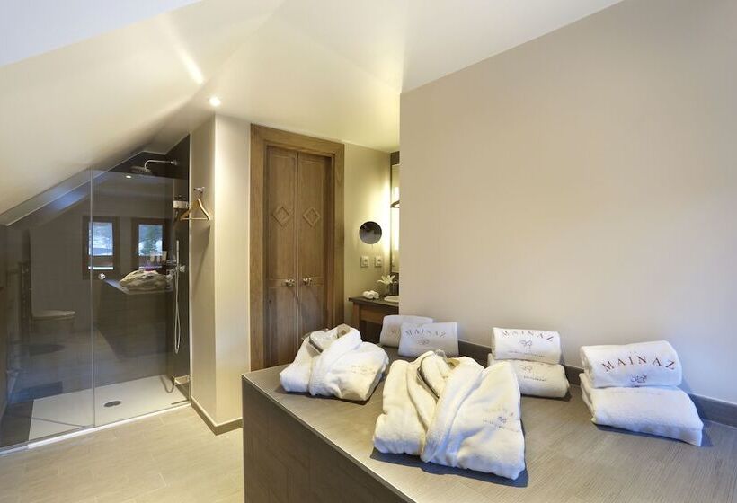 ホテル Chalet Hôtel La Mainaz Restaurant & Resort