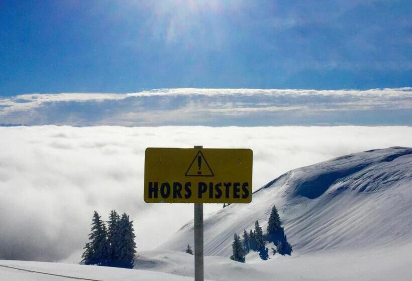 ホテル Chalet Hôtel La Mainaz Restaurant & Resort