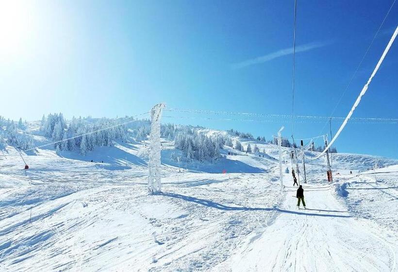 ホテル Chalet Hôtel La Mainaz Restaurant & Resort