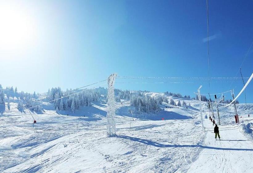 ホテル Chalet Hôtel La Mainaz Restaurant & Resort