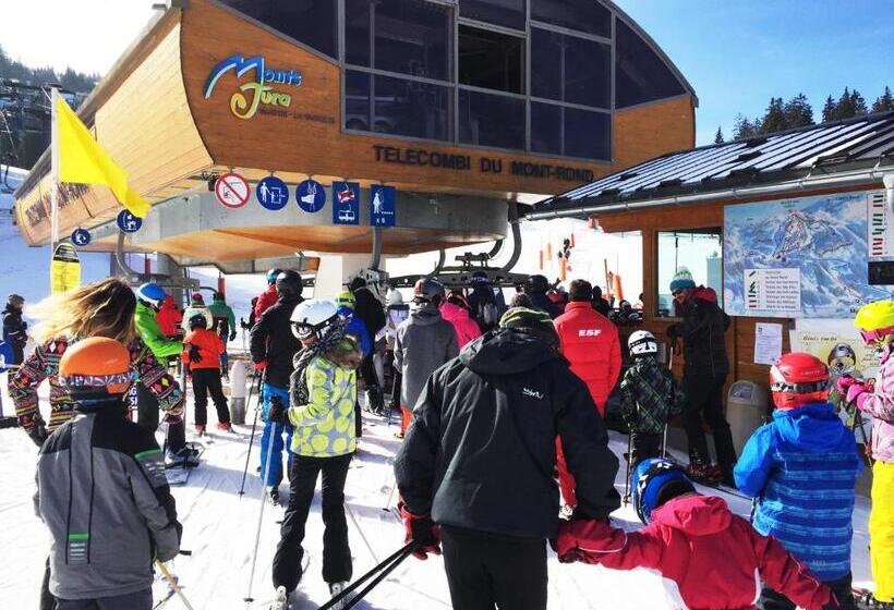 ホテル Chalet Hôtel La Mainaz Restaurant & Resort