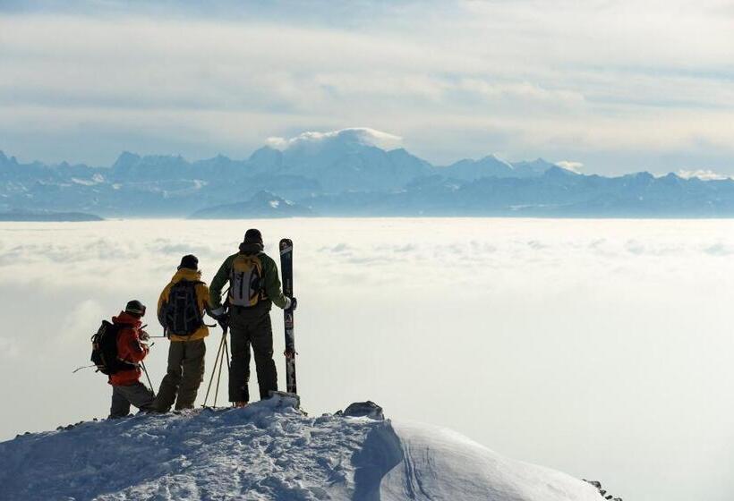 ホテル Chalet Hôtel La Mainaz Restaurant & Resort